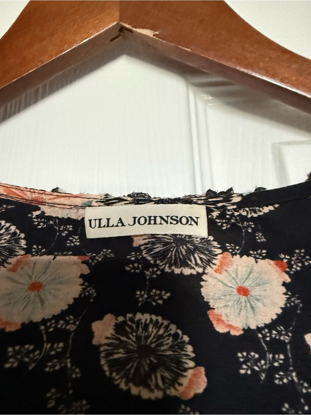 Ulla Johnson Winsor Mini Dress Noir Floral size 8 - Picture 7 of 14